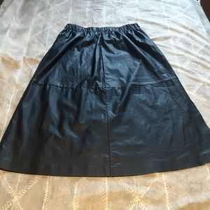 A new day black midi skirt